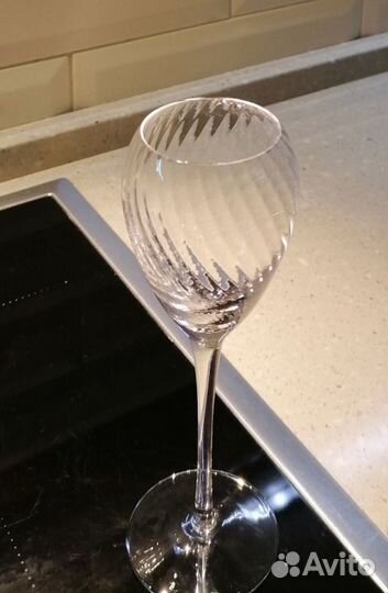 Бокалы для шампанского и вина 2 шт