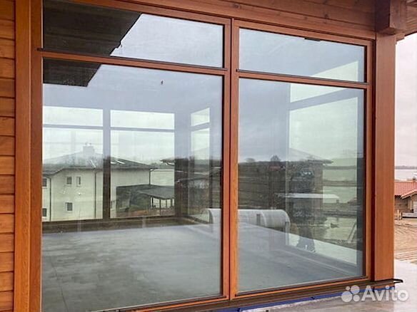 Панорамные окна под ключ. Оконные порталы