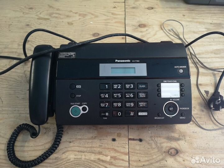 Факсимильный аппарат Panasonic KX-FT982RU