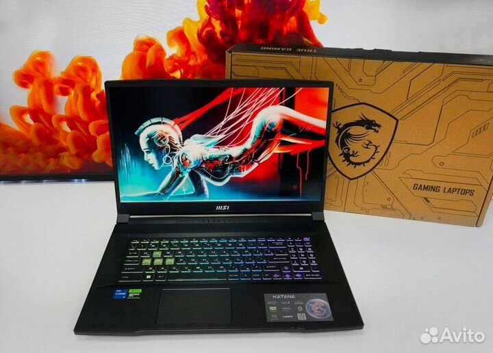 Игровой, 8 ядер i7, мощный и быстрый ноутбук