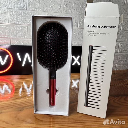 Расческа для волос Dyson Supersonic 2 в 1 комплект