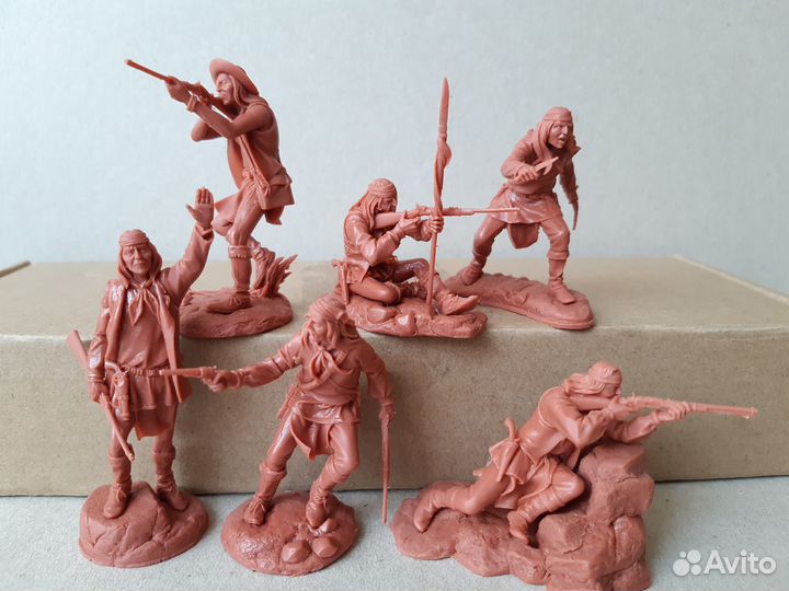 Солдатики Plastic Platoon(вторая мировая, пираты)