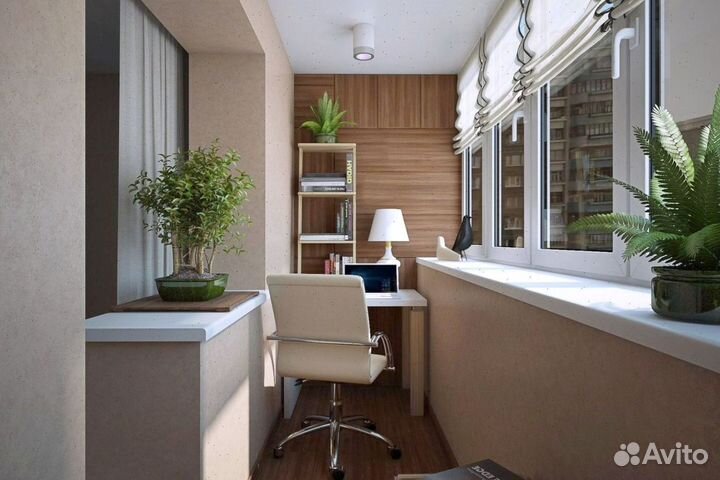 Лоджия 3м под ключ