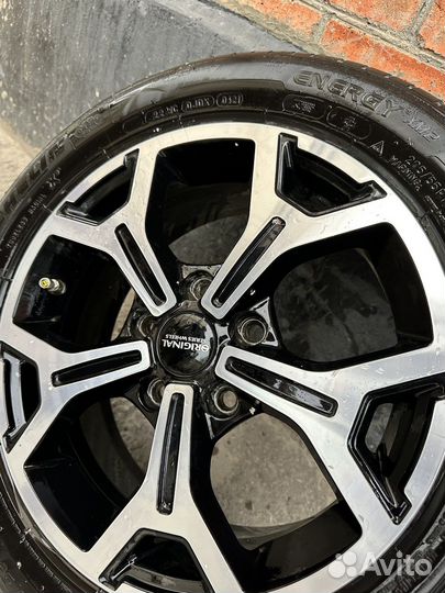 Новые литые диски + резина