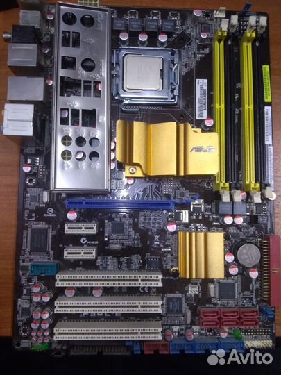 Неисправная p5ql-e + q8200