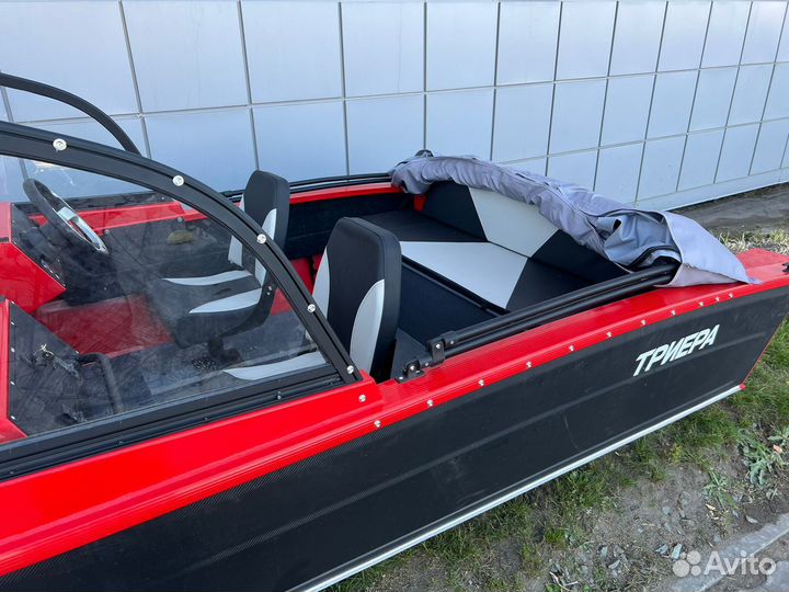 Лодка алюминиевая Триера мп 398 fish (420)