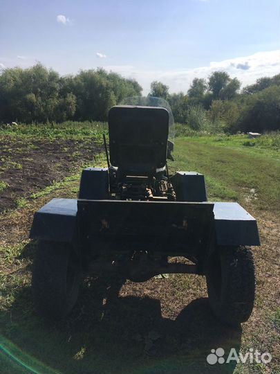 Минитрактор самодельный переломка