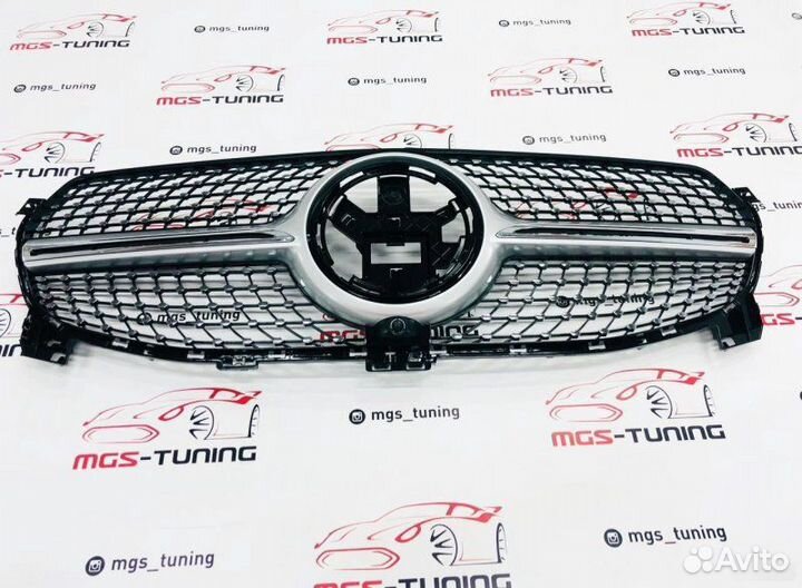 Решетка Diamond Silver GLE-Coupe C167 Не AMG Пакет