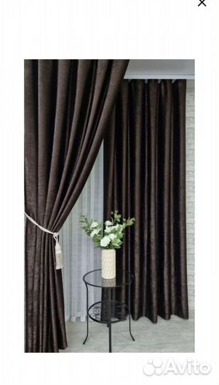 Шторы комплект 2шт,готовые