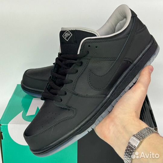 Кроссовки nike SB dunk LOW atlas black