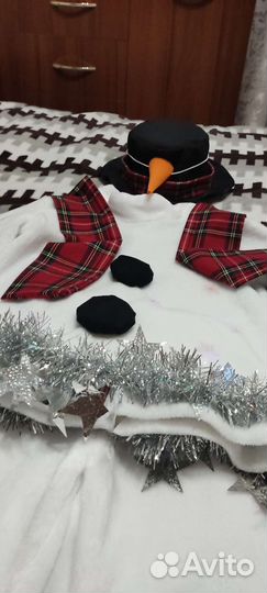 Костюм снеговика прокат