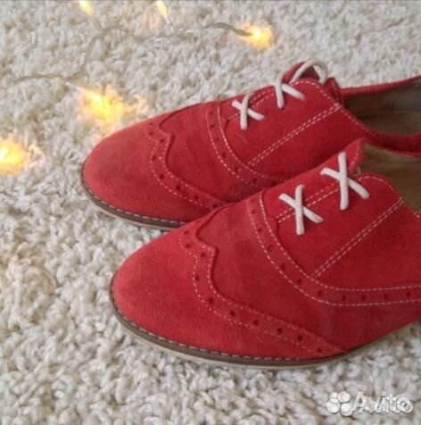 Туфли замшевые
