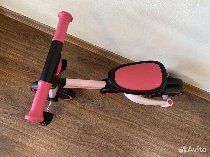 Беговел велосипед для девочки 2 в 1