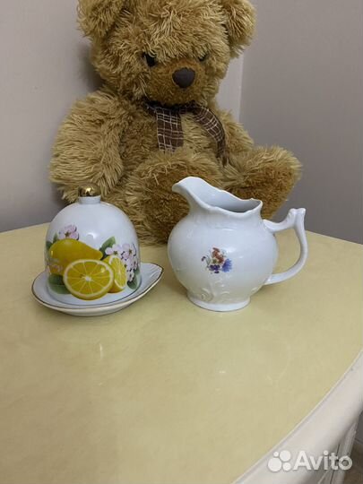 Банки для сыпучих,молочник ссср,лимонница