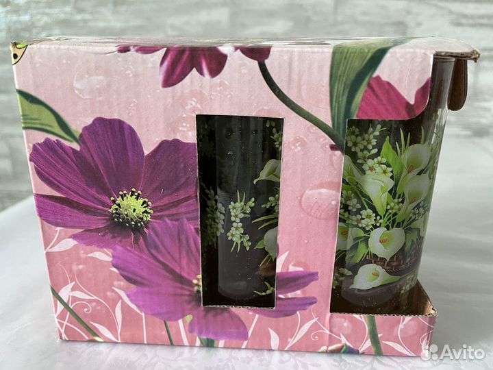 Новый набор стаканов 6 шт