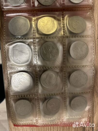 Коллекция монет СССР юбилейные