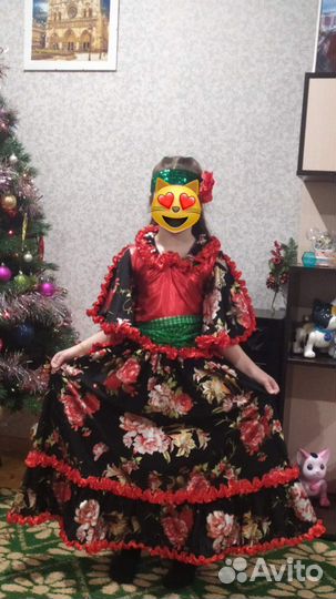 Костюм детский (цыганочка) рост 110