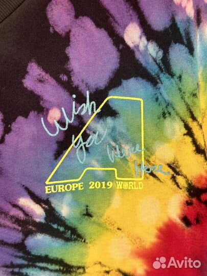 Футболка Travis Scott Astroworld Europe Tie-Dye