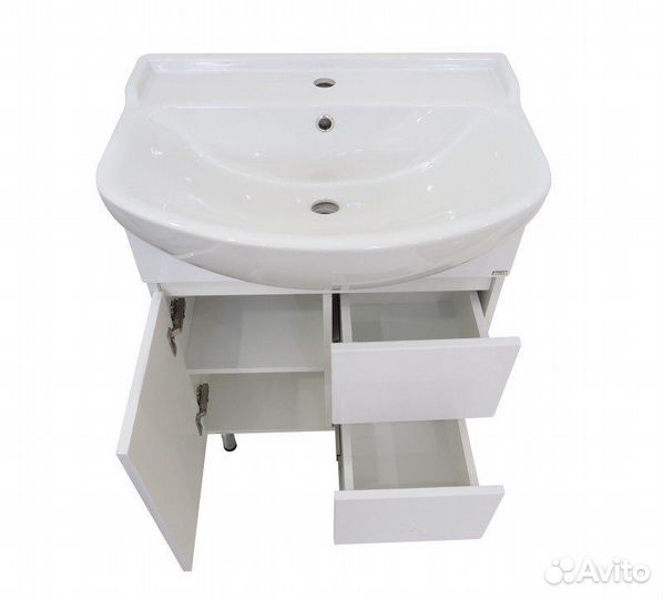 Тумба с раковиной Misty Амур Э-Аму01060-0111Я