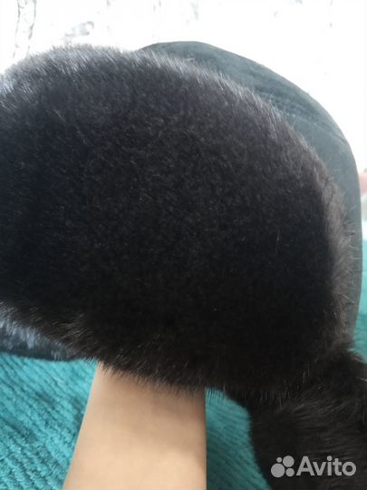 Норковая шапка ушанка