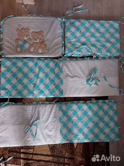 Бортики в кроватку