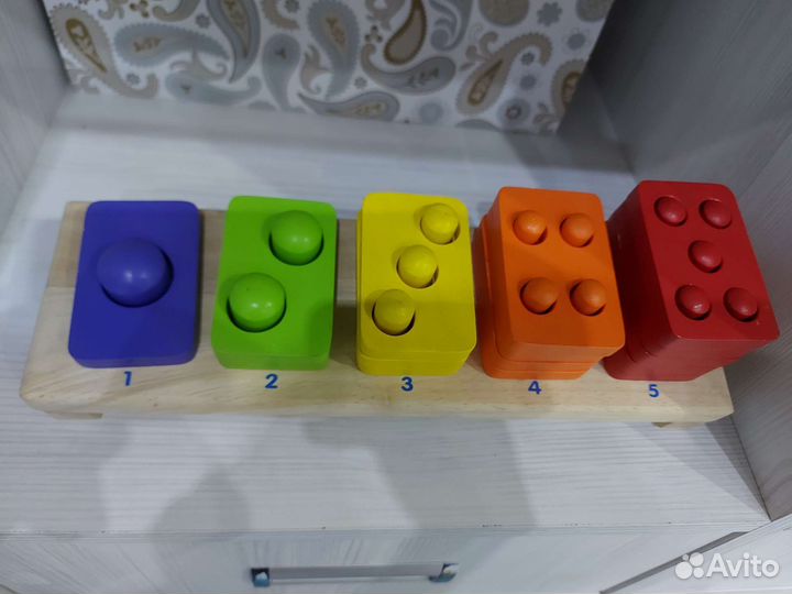 Развивающие игрушки монтессори сортер домик икеа