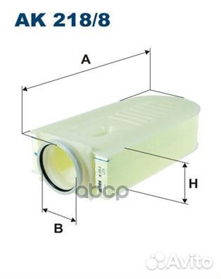 Фильтр воздушный AK2188 Filtron