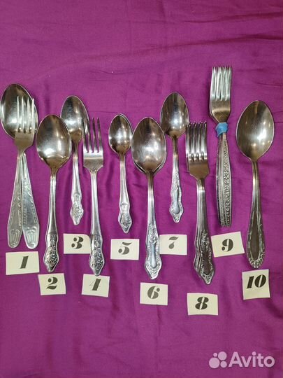 Столовые приборы СССР нержавейка