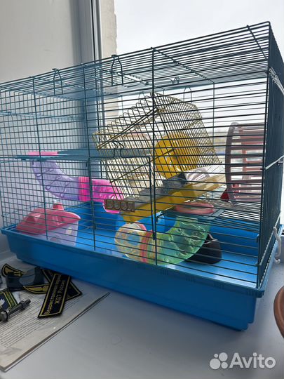 Клетка для крыс, хомяков, морской свинки