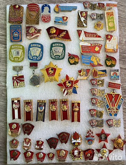 Знаки и значки СССР от 30