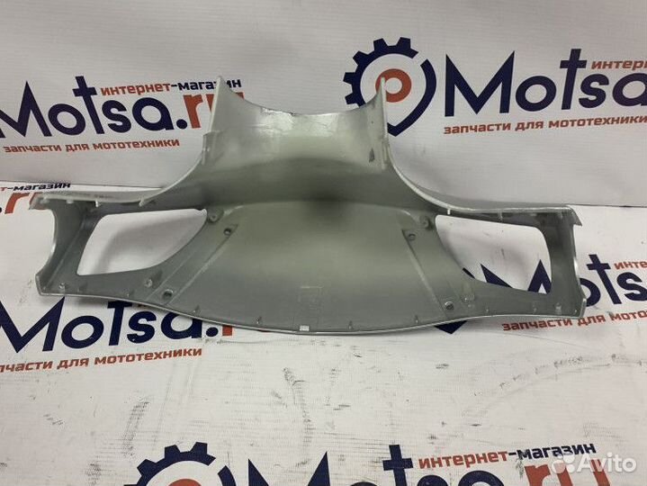 Облицовка спидометра передняя Scorpion (F2) серебр