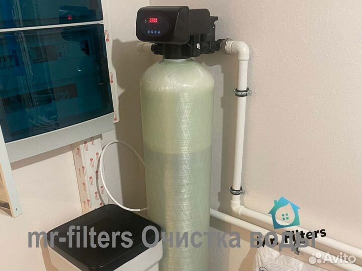 Установка фильтров для воды + Фильтр обезжелезиван