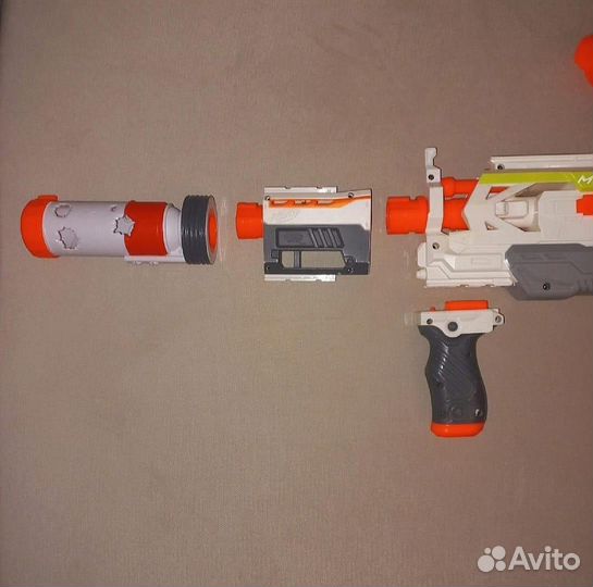 Бластер Nerf Modulus+ 3 доп. набора