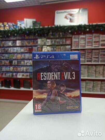 Resident evil 3 для ps4 (новый)