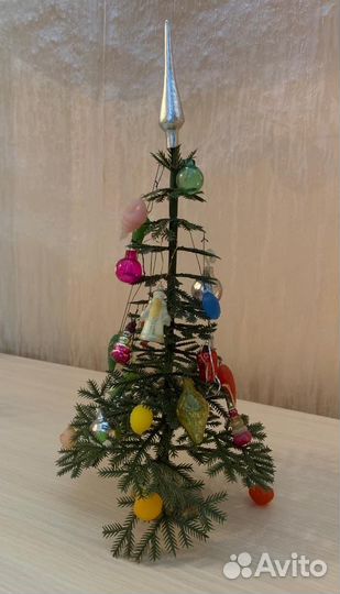 Елка малютка с игрушками, СССР