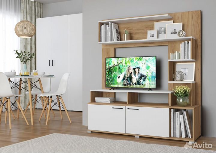 Стенка для гостиной Ника (новая)