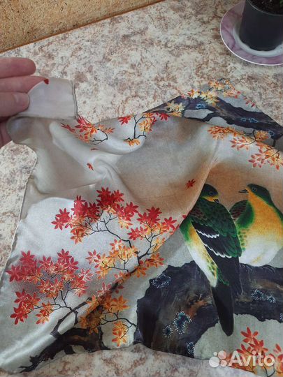 Шелковый платок S