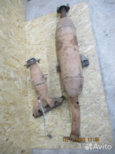 Глушитель с катализатором Тойота Королла 150 4ZZ