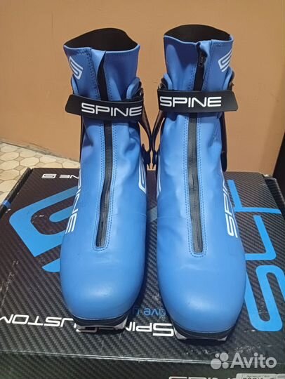 Лыжные ботинки Spine carrera skate 598, размер 46