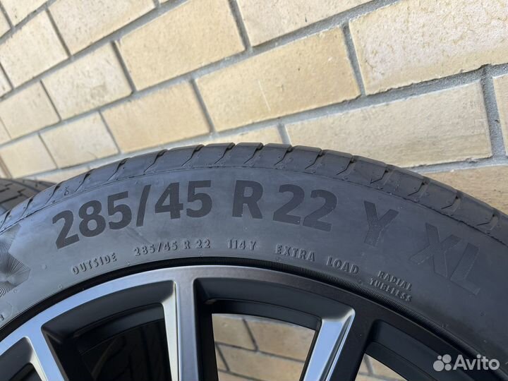 Оригинал колёса R22 Mercedes GLS X167 AMG