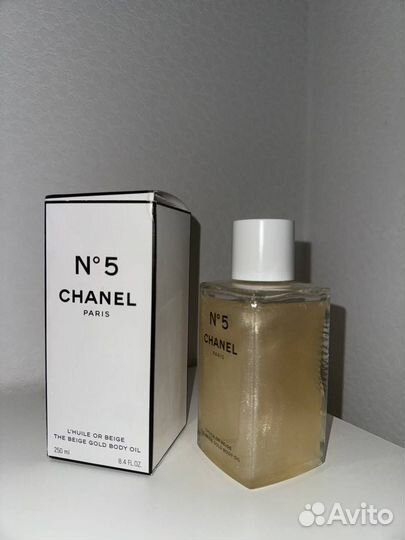 Масло для тела chanel