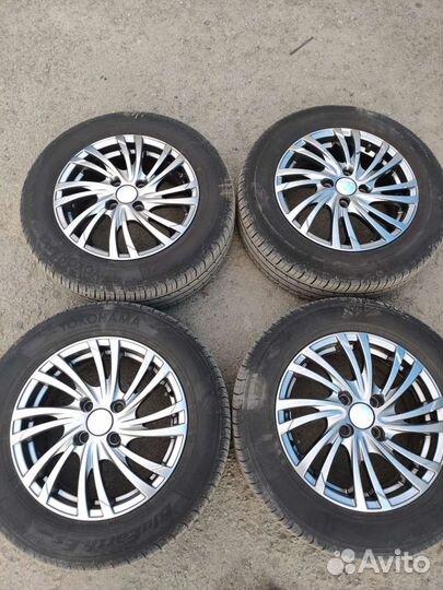 Литые диски r15 на ваз vesta с летними шинами