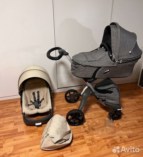 Коляска stokke xplory v5/ v6 2 в 1