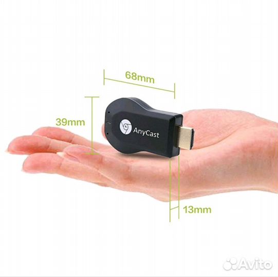 Anycast M2 Plus Беспроводной hdmi-приёмник