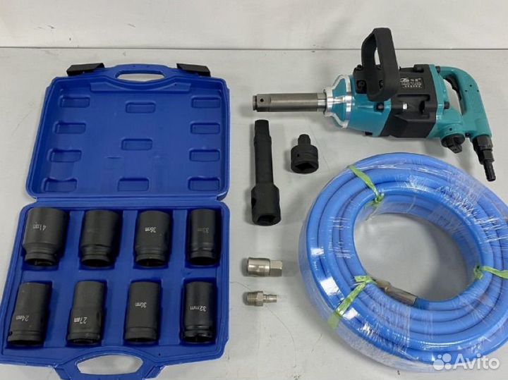 Набор гайковерт пневматический головки шланг