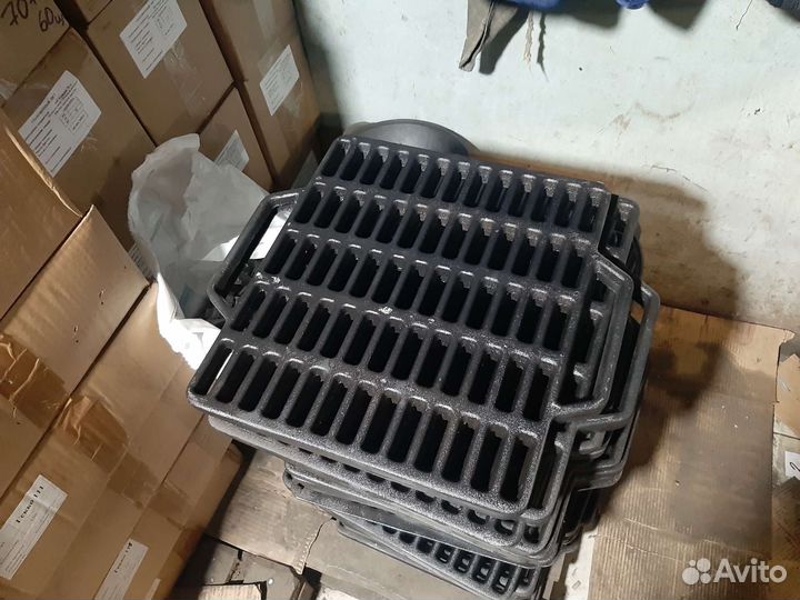 Чугунная решетка гриль