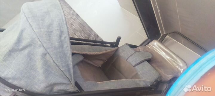 Детские санки коляска с колесами