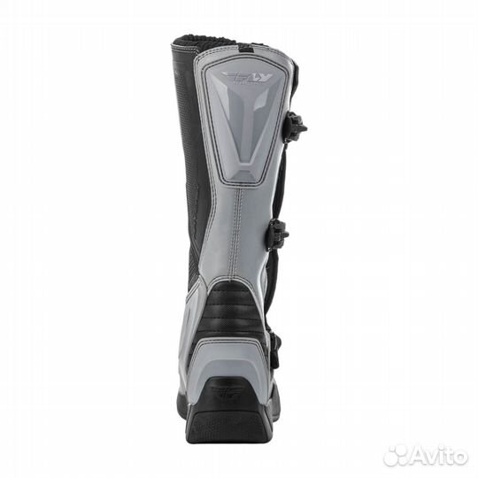 Мотоботы FLY racing maverik (2021) серый-черный