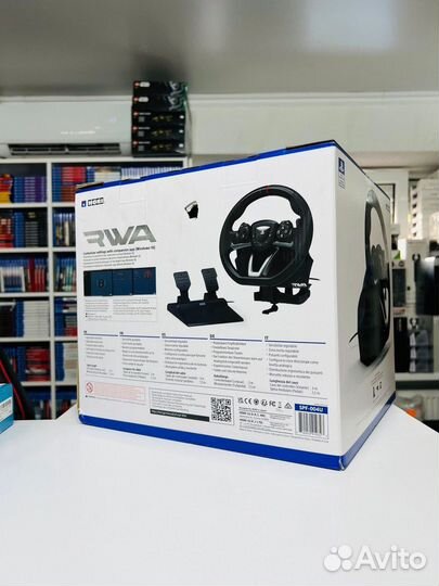 Руль Hori Racing Wheel apex для PS5/PS4