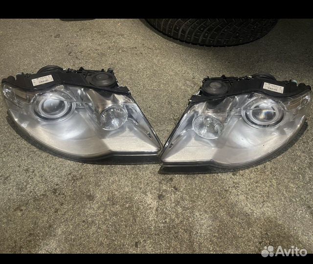 Фары ксенон адаптив Volkswagen Touareg рестайл2008